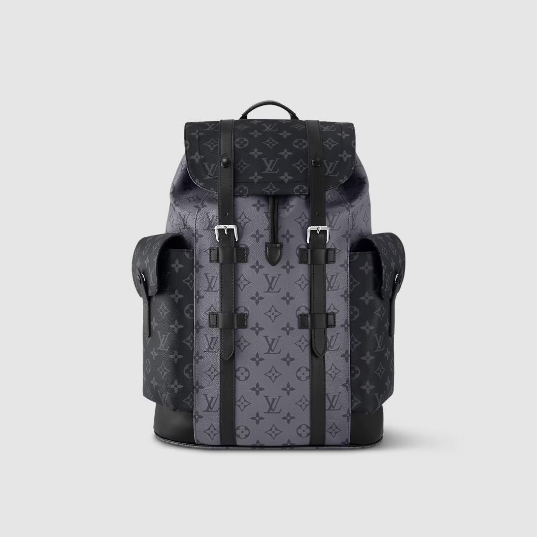 Túi Louis Vuitton Christopher Pm Monogram Eclipse Nam Đen